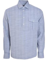 Corneliani - Geruit Overhemd - Lyst