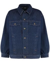 A.P.C. - Elvis Denim Jacket - Lyst