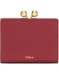 Furla - Dots Kiss-Lock Wallet - Lyst