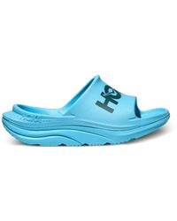 Hoka One One - Claquettes Ora Athletic À Logo Imprimé - Lyst