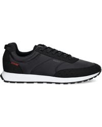 HUGO - Icelin Lace-Up Sneakers - Lyst