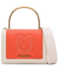 Love Moschino - Logo-embroidered Tote Bag - Lyst