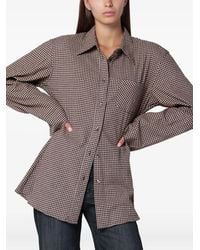 Our Legacy - Blouse Met Geometrische Print - Lyst