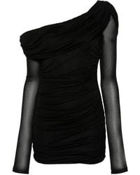 Blumarine - Abito Corto Drappeggiato - Lyst