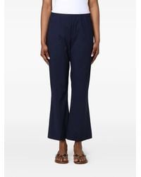 Liviana Conti - Cotton-Blend Trousers - Lyst