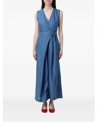 MEIMEIJ - Linen Wrap-Style Jumpsuit - Lyst