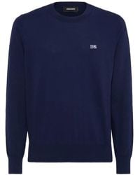 DSquared² - Fein Gestrickter Pullover - Lyst