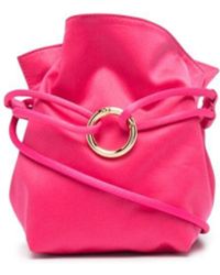 tubici Mini Ruched Crossbody Bag - Pink