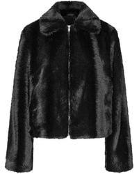 Samsøe & Samsøe - Salyllo Faux-Fur Jacket - Lyst