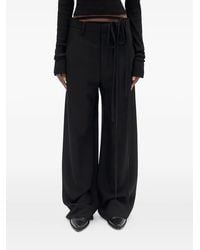 Ann Demeulemeester - Anneke Tie-Waist Palazzo Pants - Lyst