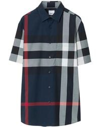 Burberry - サマートン チェック コットンシャツ - Lyst