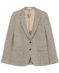 Fursac - Virgin Wool Single-Breasted Blazer - Lyst