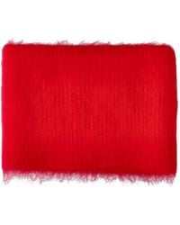 MM6 by Maison Margiela - Brushed Knit Neck Warmer - Lyst