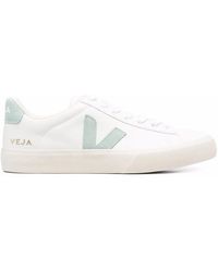 Veja - Campo Chromefree Leather Extra Matcha Trainers - Lyst