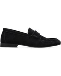 POSA - Penny Suede Loafers - Lyst