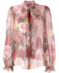 Dolce & Gabbana 'Romantic' Bluse - Mehrfarbig