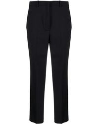 Incotex - Cropped Virgin-Wool Trousers - Lyst
