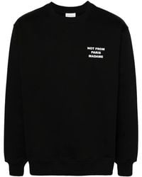 Drole de Monsieur - Top Le Sweatshirt Slogan - Lyst