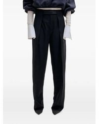 DARKPARK - Belted Pleated Trousers - Lyst