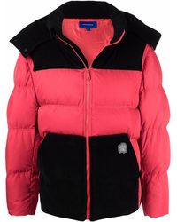 Adererror - Colour-block Panelled Padded Jacket - Lyst