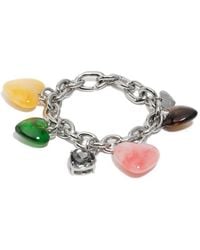 Bimba Y Lola - Heart-Charm Chain Bracelet - Lyst