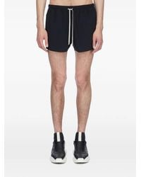 Rick Owens - Drawstring-Fastening Swim Shorts - Lyst