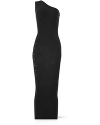 Wolford - Cutout One-Shoulder Midi Dress - Lyst