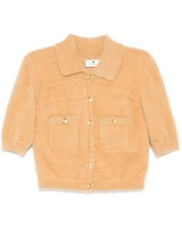 Elisabetta Franchi - Cropped Cardigan - Lyst