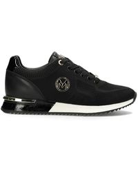 Mexx - Gitte Glitter Logo-Plaque Panelled Sneakers - Lyst