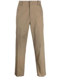 Moncler - Pantalones chinos ajustados - Lyst