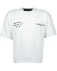 L8 Studio - Passion Du Christ Cotton T-Shirt - Lyst