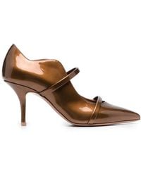 Malone Souliers - Maureen 70mm Leather Pumps - Lyst