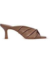 Carrano - Ruched Effect Sandals - Lyst