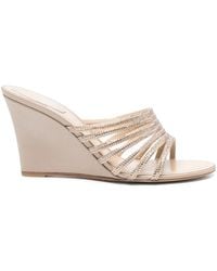 Rene Caovilla - 80Mm Crystal-Embellished Sandals - Lyst