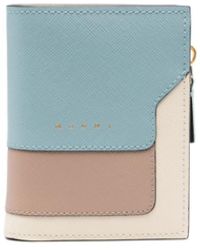 Marni - Colour-block Bi-fold Wallet - Lyst