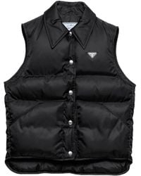 Prada - パデッドベスト - Lyst