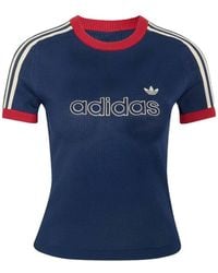 adidas - Mesh Cali T-Shirt - Lyst