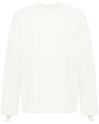 Helmut Lang - Crew-Neck Cotton Jumper - Lyst