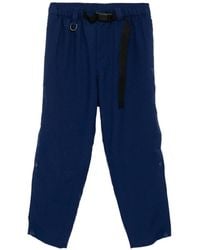 Y-3 - Belted Straight-Leg Trousers - Lyst