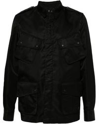 Givenchy - Hemdjacke Mit Logo-Patch - Lyst