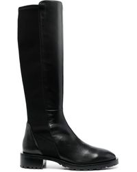 Stuart Weitzman - Knielaarzen Met Vlakken - Lyst