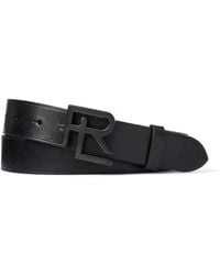 Ralph Lauren - Logo-Buckle Leather Belt - Lyst