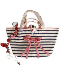 Péro - X Hello Kitty Striped Tote Bag - Lyst
