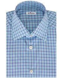 Kiton - Camisa A Cuadros - Lyst
