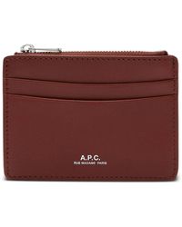 A.P.C. - Zip-Top Cardholder - Lyst