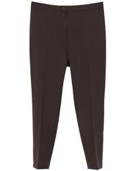 Marina Rinaldi - Mrsgiro Pressed-Crease Slim-Fit Trousers - Lyst