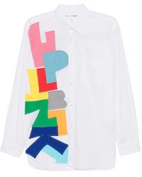 Comme des Garçons - Chemise À Patchs - Lyst