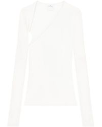 Courreges - Slash Asymmetric Top - Lyst