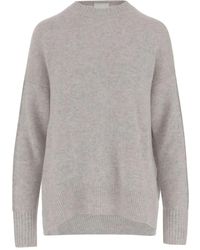 Allude - Cashmere Crew-Neck Sweater - Lyst