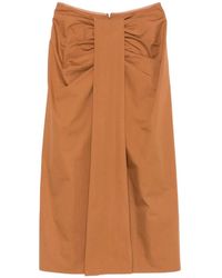 ..,merci - Gathered Midi Skirt - Lyst